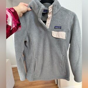 Patagonia Soft Gray Fleece Jacket